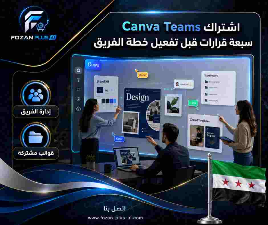 اشتراك Canva Teams