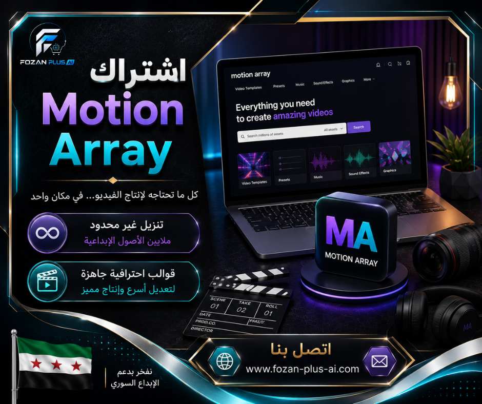 اشتراك Motion Array