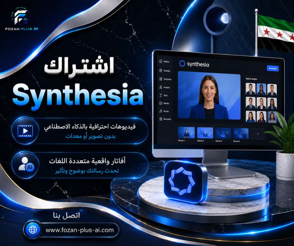 اشتراك Synthesia