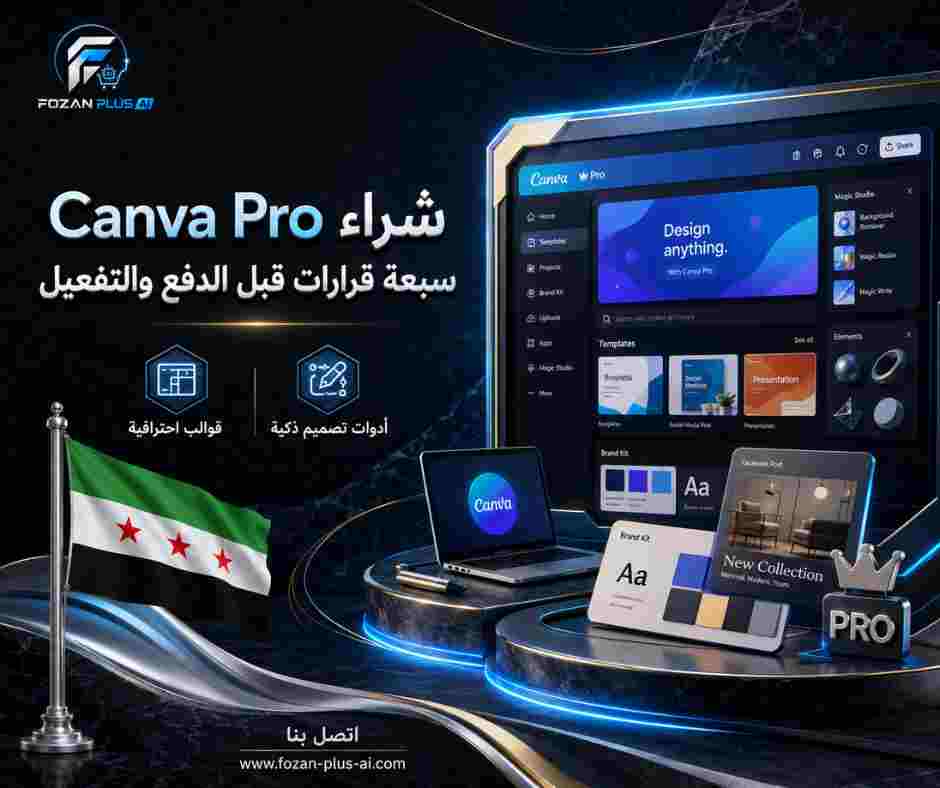 شراء Canva Pro